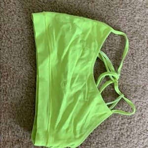 Fabletics strappy sports bra